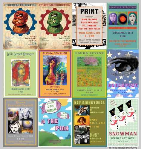 12 months of posters 2013